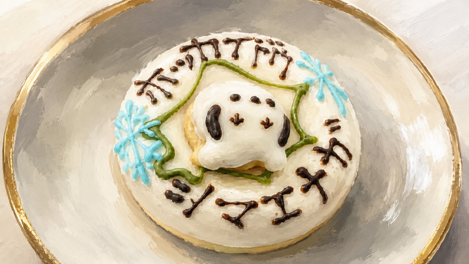 スイーツ・アイス（イラスト）
