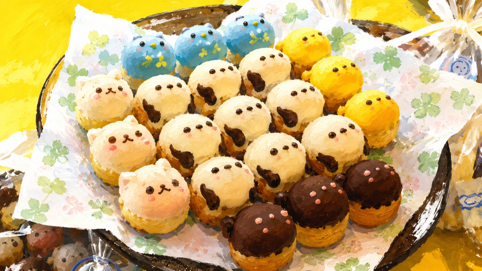 siretoco sky sweets シマエナガ塩ソフト（イラスト）